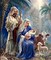5D Christmas Nativity Scene Diamond Painting Kits for Adults Beginner, DIY Jesus was Born Diamond Art, Full Round Drill Religious Gem Art Kits, Home Wall Decor 12 x 16 Inch